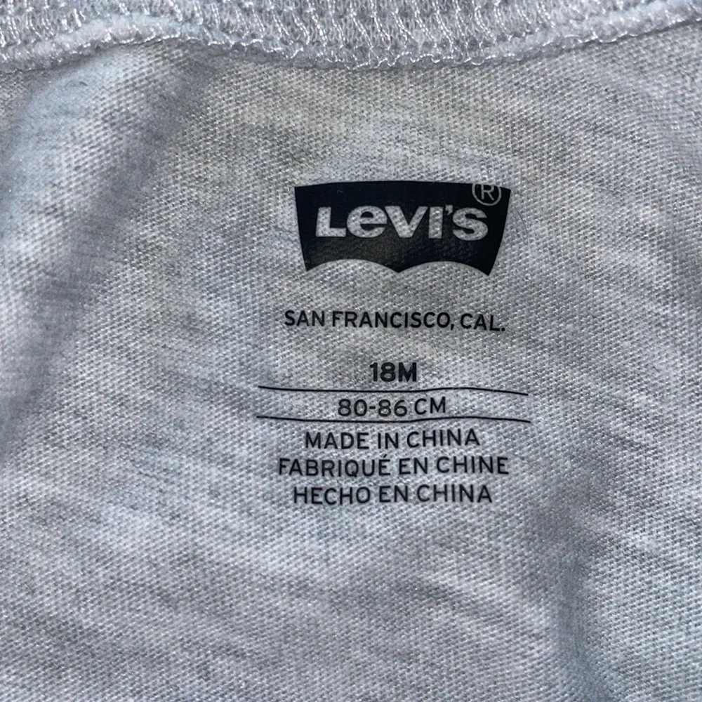 ⭐ Levi’s Baby Girl Dress 18M Logo Side Stripes ⭐